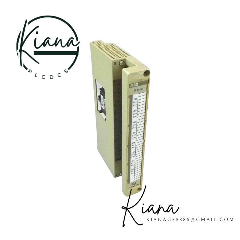 ABB 07EA63R1 GJV3074353R1 Analog Input Module