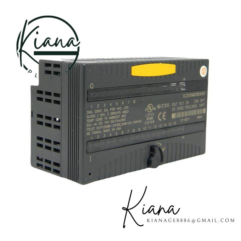 GE Fanuc IC200MDD845 Mixed I/O module