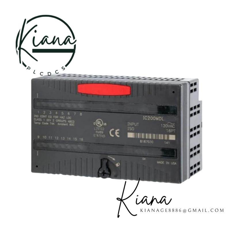 GE IC200MDL241 AC Input Module with 16 points