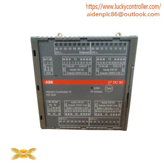 07DC92 GJR5252200R0101  Digital I/O Module  ABB