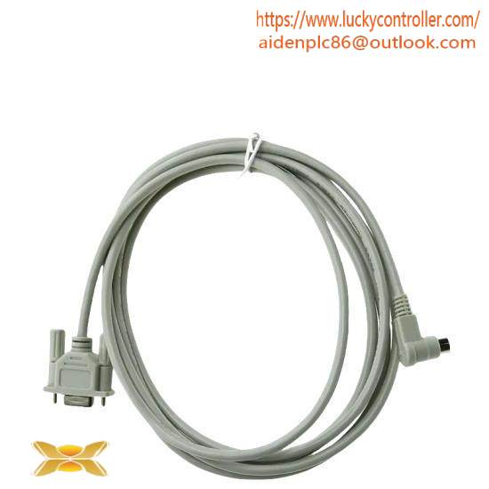 1761-CBL-PM02 8-Pin Mini DIN to 9-Pin D Shell RS232 Cable