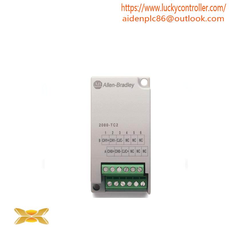 AB 2080-TC2 NON ISOLATED THERMOCOUPLE MODULE MIRCO 800