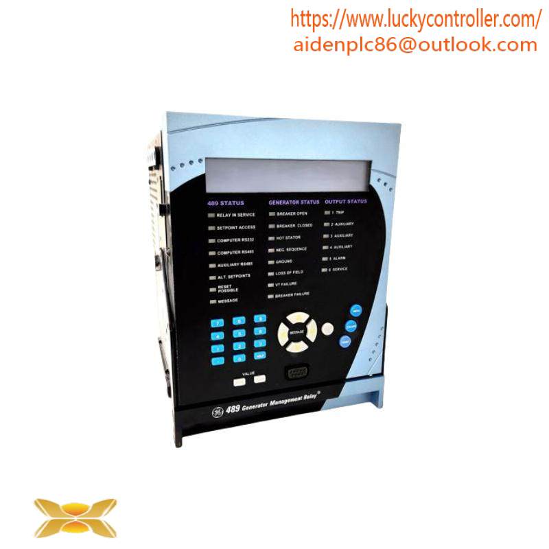 GE 489-P5-HI-A20-E Generator management relay module