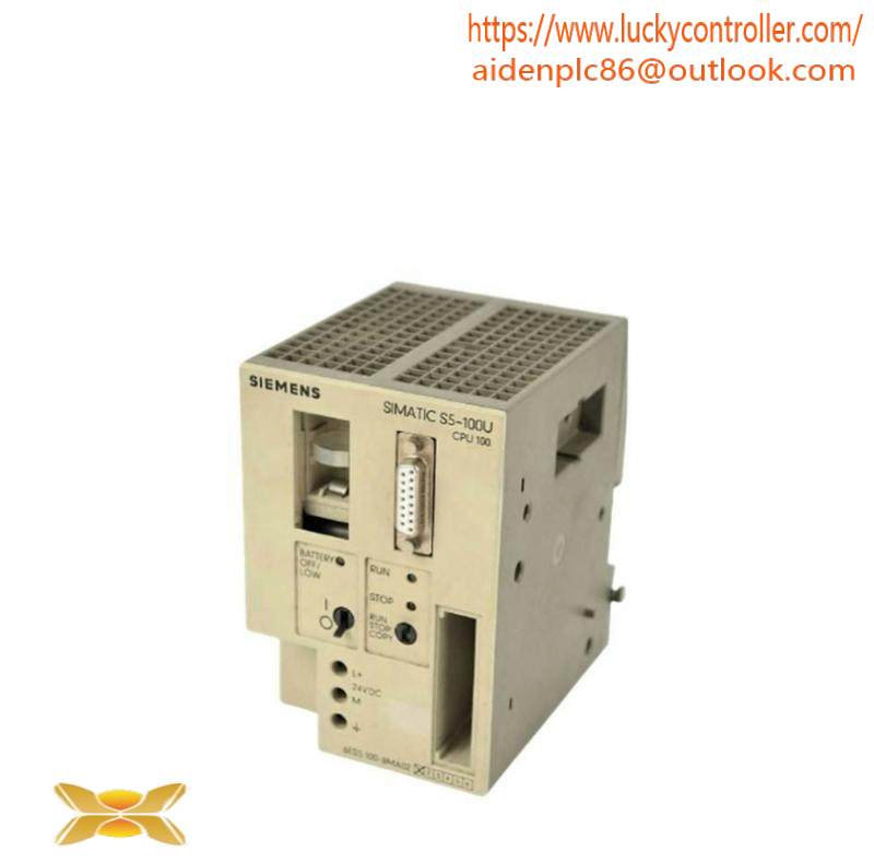SIEMENS 6ES5100-8MA02 CPU 100 Central processing unit