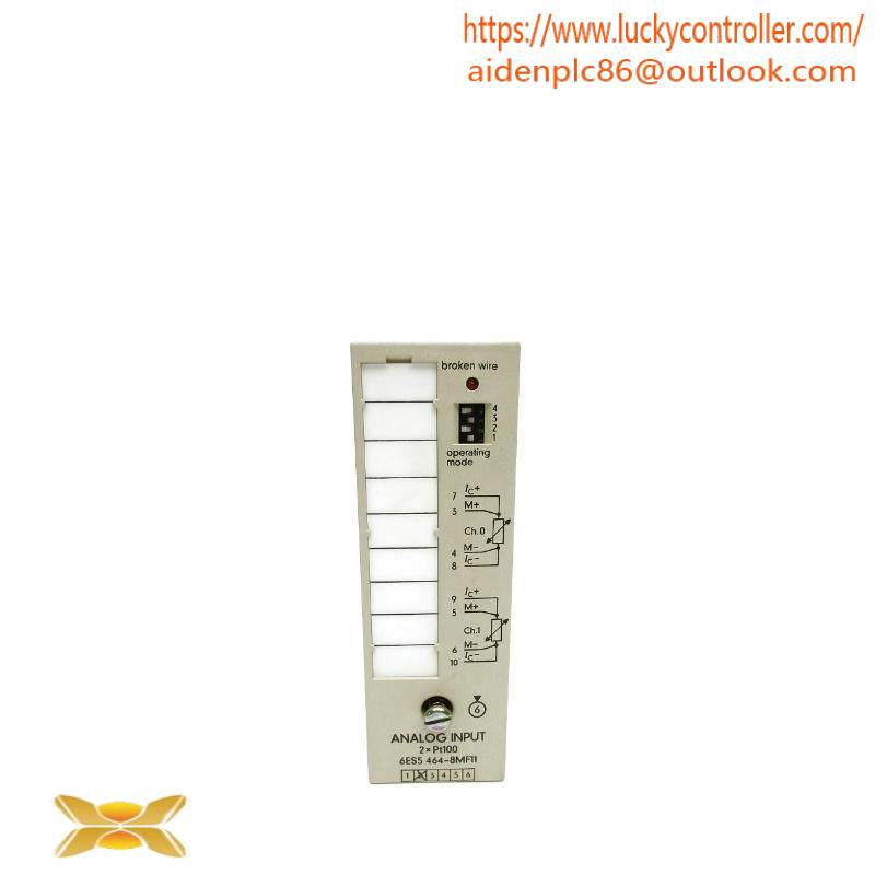 SIEMENS 6ES5464-8MF11 Analog Input Module