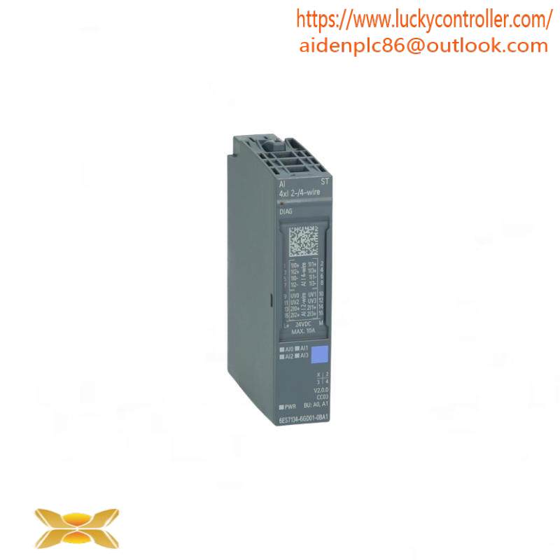 SIEMENS 6ES7134-6GD01-0BA1 ANALOG INPUT MODULE