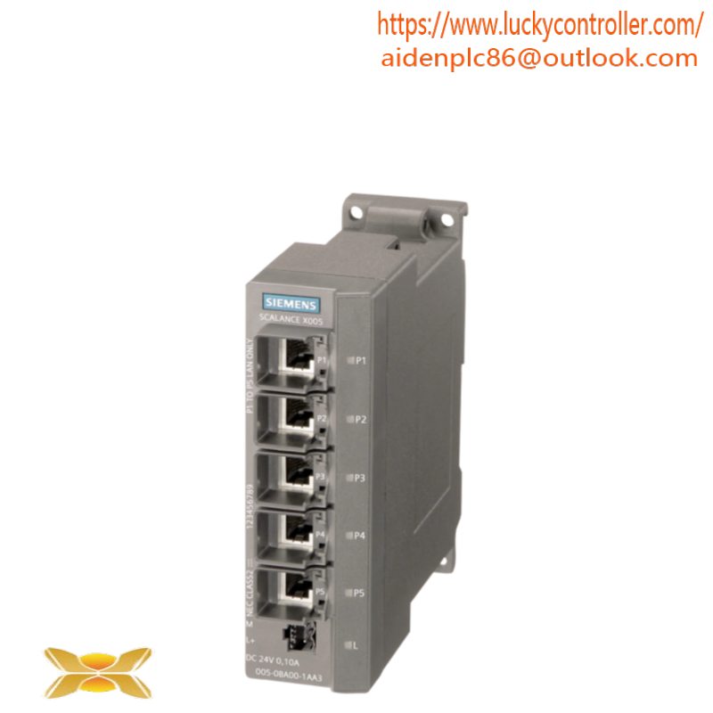 SIEMENS 6GK5 005-0BA00-1AA3 SCALANCE X005
