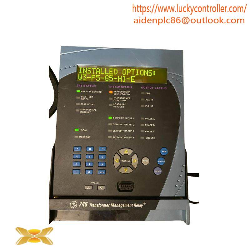 GE 745-W3-P511-G51-HI-R-E relays