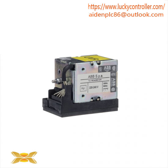 ABB 1SDA038312R1 UNDERVOLTAGE RELEASE SUPPLY VOLTAGE