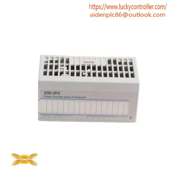 ABB 200IP2 200-IP2 2 Pulse Counter Input Module