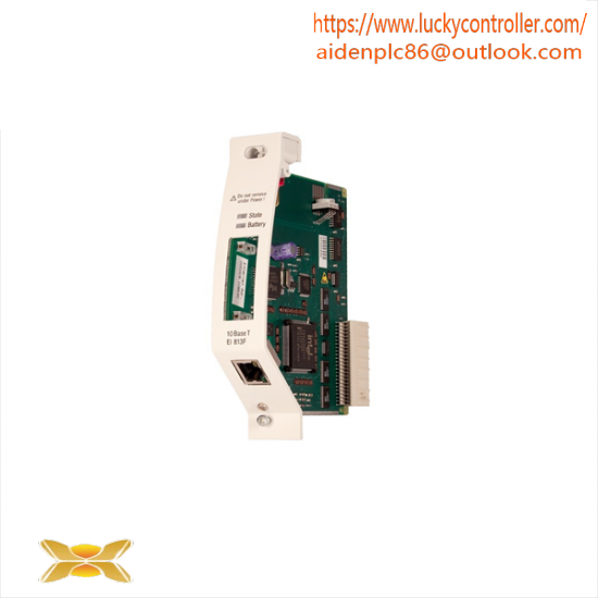ABB 3BDH000022R1 EI813F Ethernet Module 10BaseT