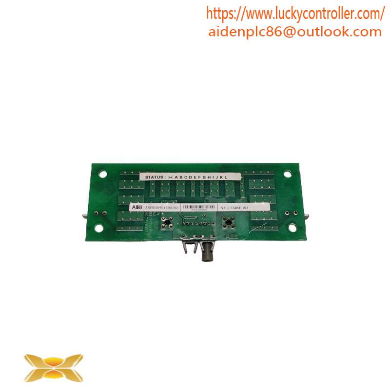 ABB 3BHE009017R0102 ;XVC724BE102 Vlscd-board