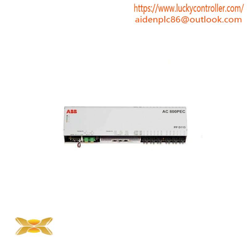 ABB 3BHE023784R2530 PP D113 B01-25-111000 controller