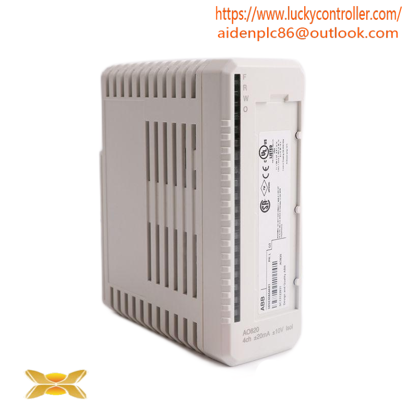 ABB AO810 3BSE008522R1  Analog Output Module