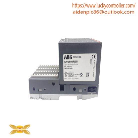 ABB DC523 D3 1SAP240500R0001 DIGITAL INPUT OUPUT MODULE