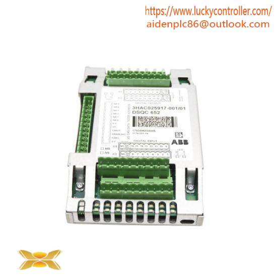 ABB DSQC652 3HAC025917-001/01 I/O Unit