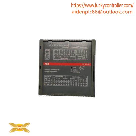 ABB GJR5251600R0202 07AI91 Analog I/O module