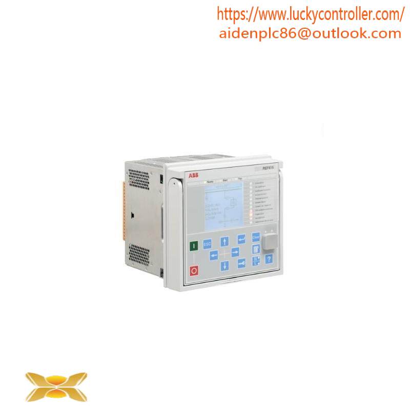 ABB REF615-C dedicated feeder relay perfectly aligned