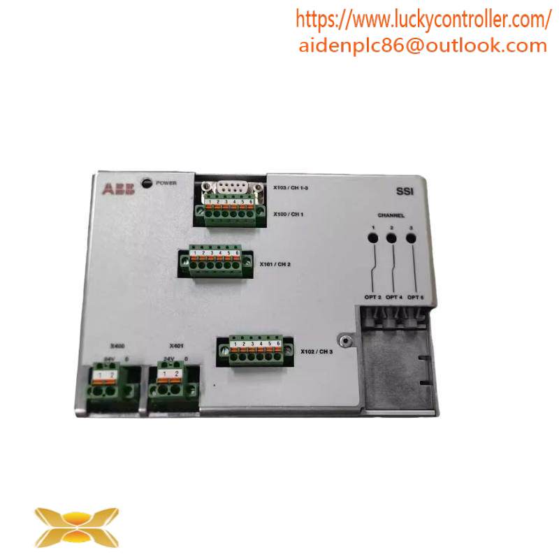 ABB XF D213 A 3BHE028122R0001 SSI Speed Sensor Interface