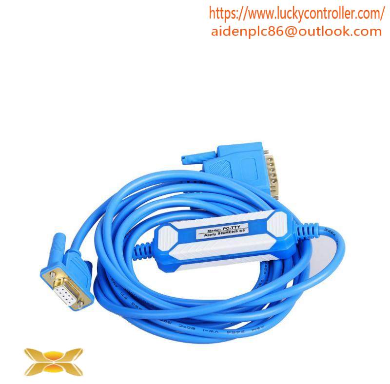SIEMENS AMSAMOTION PC-TTY S5 PLC programming cable