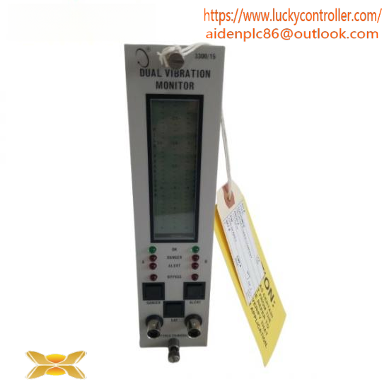 Bently Nevada 3300/15 Dual Vibration Monitor Module