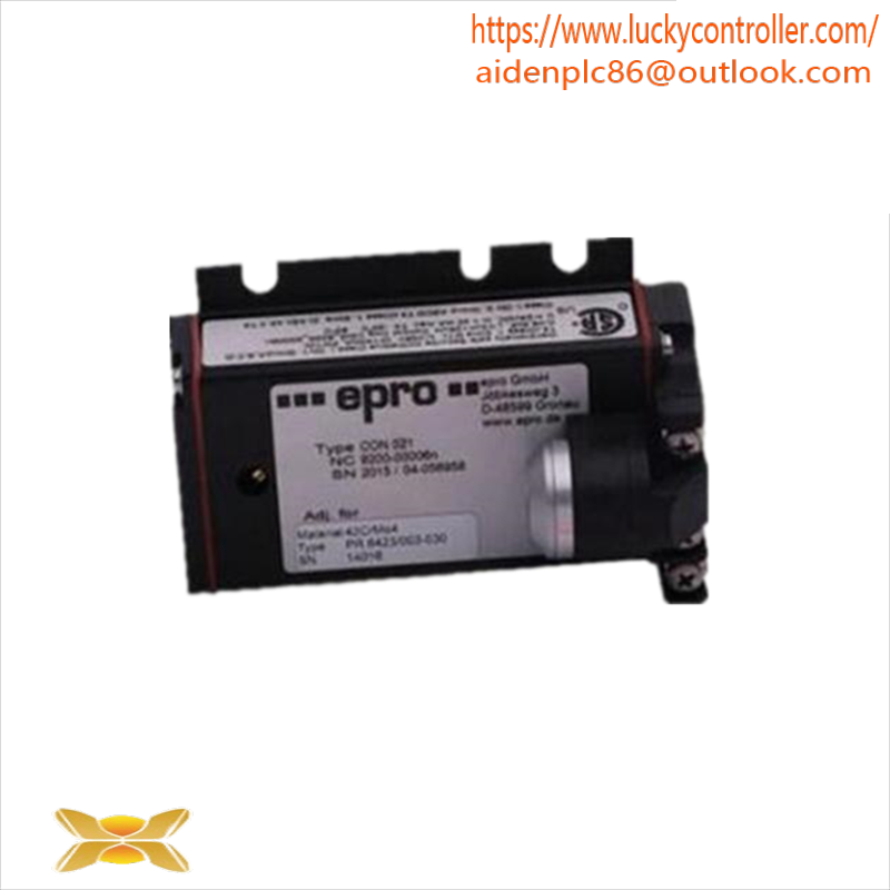 EMERSON A6125 Case Piezoelectric Vibration Monitor