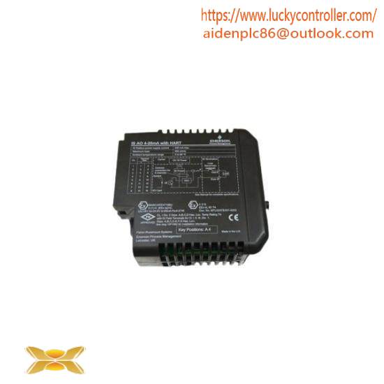 EMERSON KJ3102X1-BE1 12P2703X052  HART 8 Channel