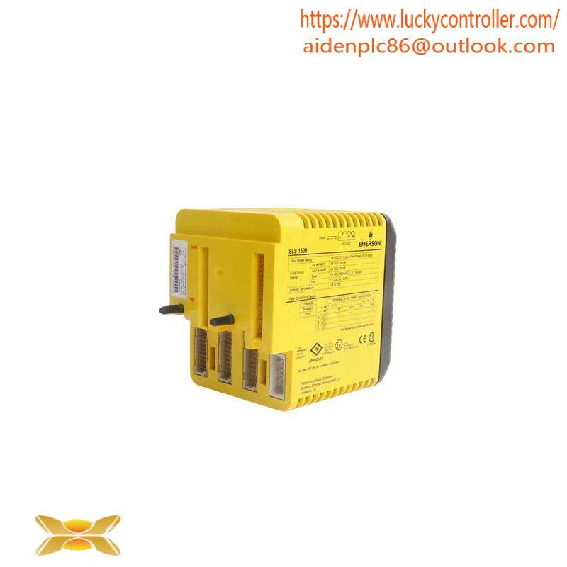 Emerson SLS1508 VS3202 KJ2201X1-BA1 12P3162X162 Logic Solver