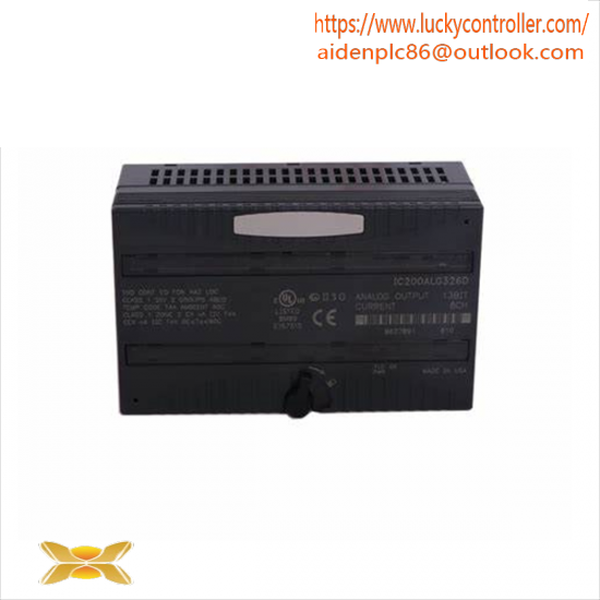 GE FANUC IC200ALG326H Analog Output Module
