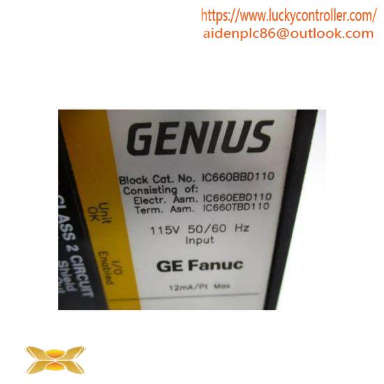 GE FANUC IC660BBD110 Discrete I/O