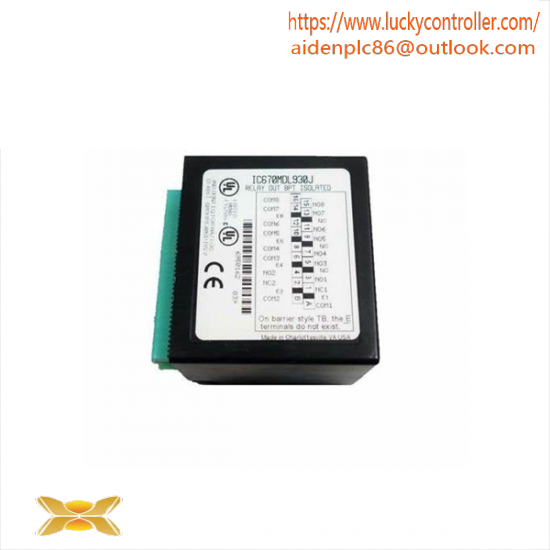 GE FANUC IC670MDL930 relay output module