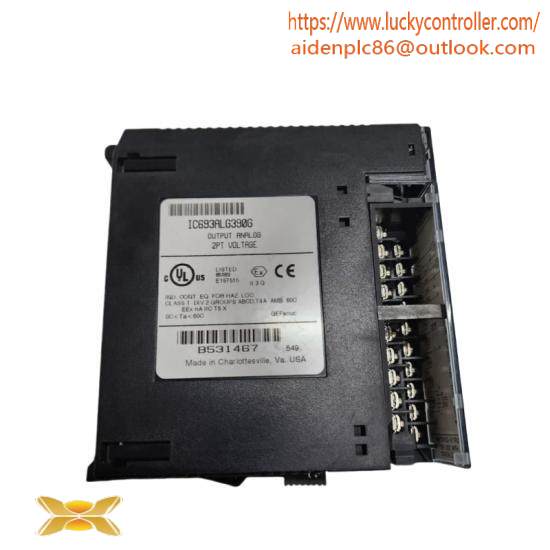 GE FANUC IC693ALG390 Analog Output I/O