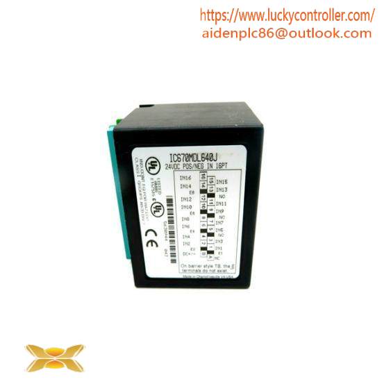 GE IC670MDL640