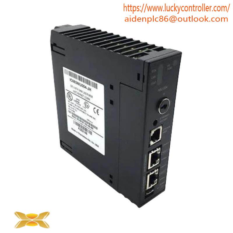 GE IC693NIU004  Ethernet Network Interface Unit