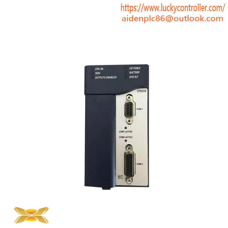 GE IC695CPU315 CPU CONTROL MODULE