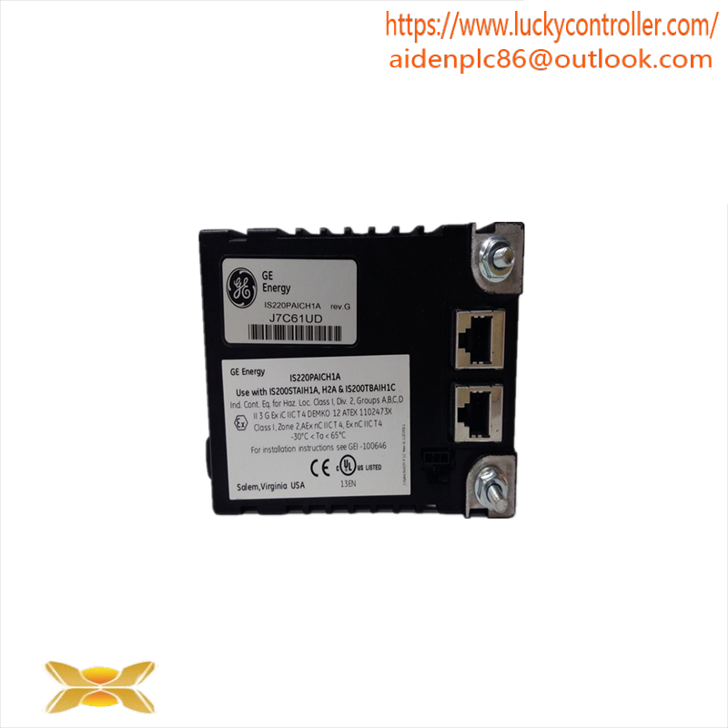 GE IS220PAICH1A Analog I/O board