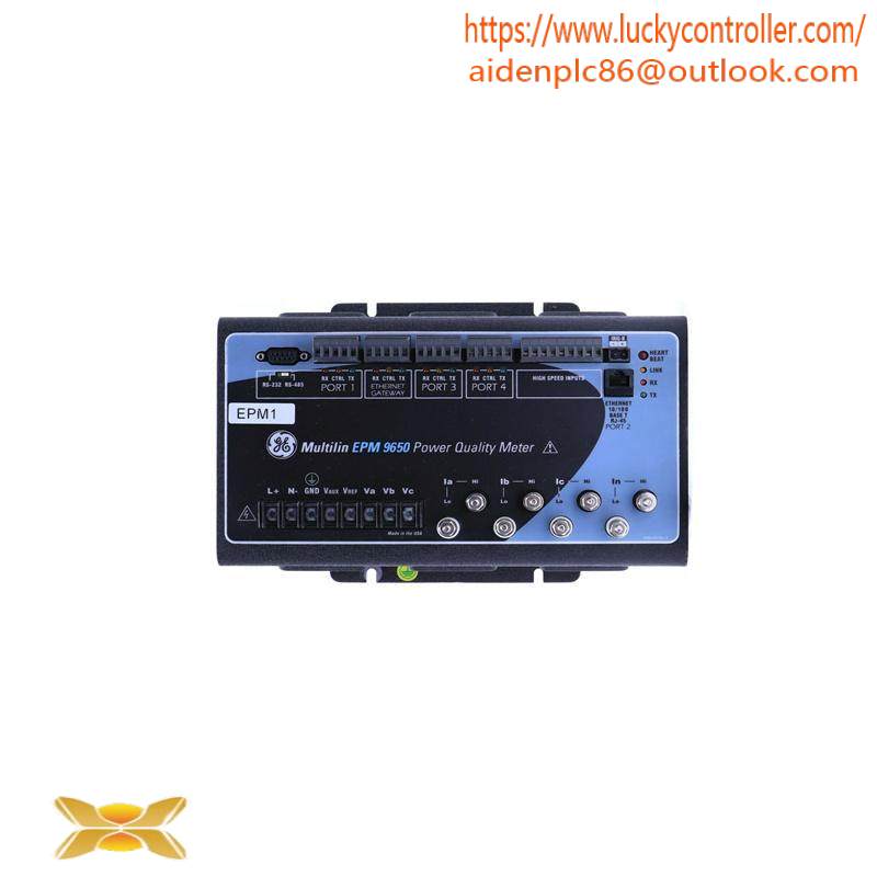 GE MULTILIN EPM 9650 POWER QUALITY METER PL96501A0A10000