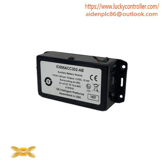General Electric FANUC IC695ACC302AB Battery Module