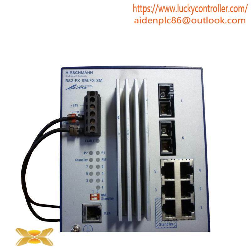 HIRSCHMANN RS2-FX-SM/FX-SM ETHERNET RAIL SWITCH