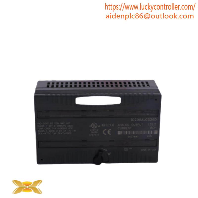 GE IC200ALG326D Analog Output Module