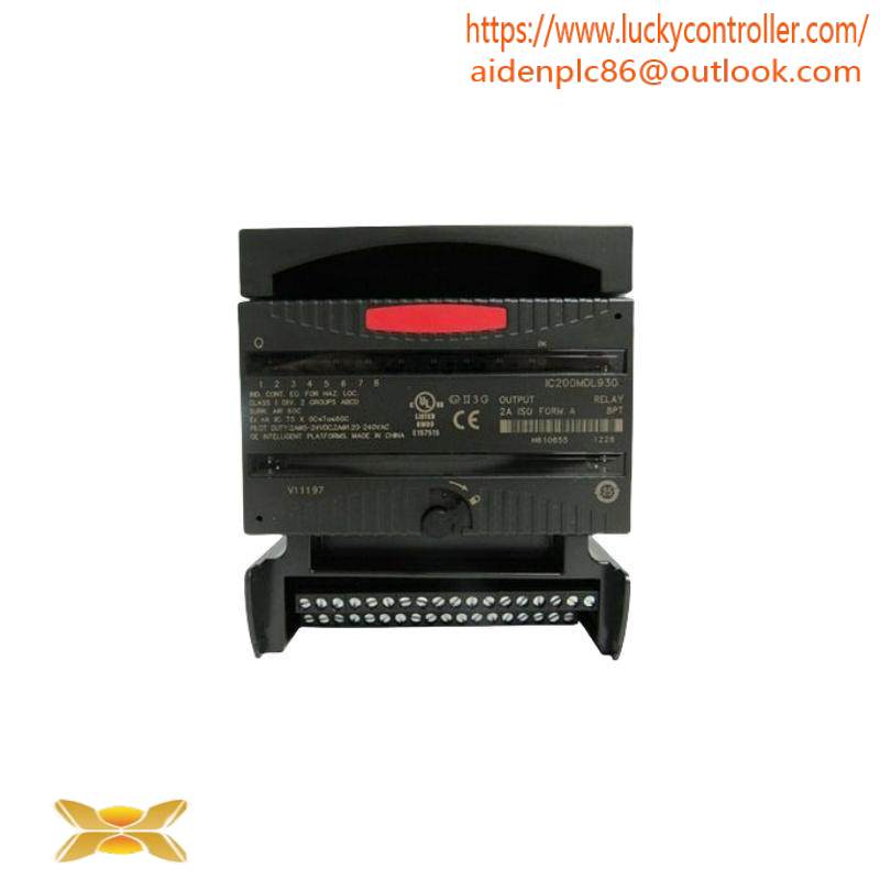 GE IC200MDL930 OUTPUT RELAY ISOLATED 8PT