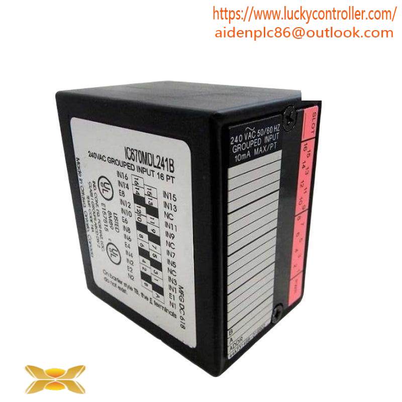 GE IC670MDL241 240VAC Input Module