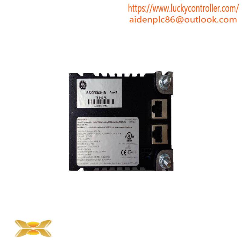 GE IS220PSVOH1A,REV E Boards & Turbine Control