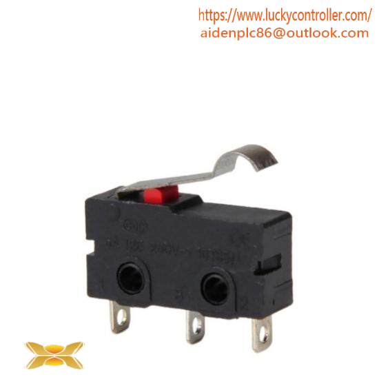 JIAOU KW12-F  Micro Switches 3 Pins Bent Lever Micro Switch