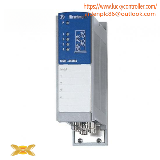 New HIRSCHMANN MM3-4FXM4 Media Module