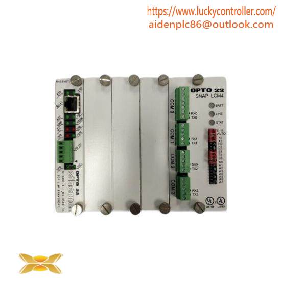 OPTO 22 SNAP-LCM4 M4SENET-100 Controller Ethernet Card