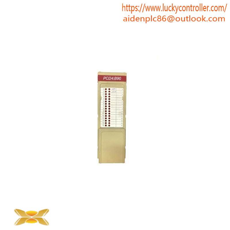 SAIA PCD4.B900 I/O MODULE 32PT 16IN 16OUT 24V