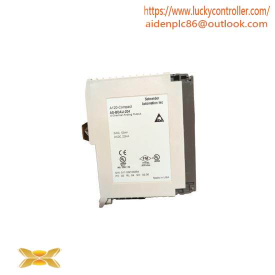 Schneider AS-BDAU-204 4 CHAN ANALOG OUTPUT