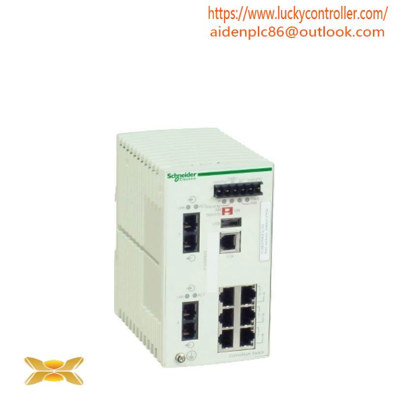 Schneider TCSESM083F2CU0 Switch, 8 Ports