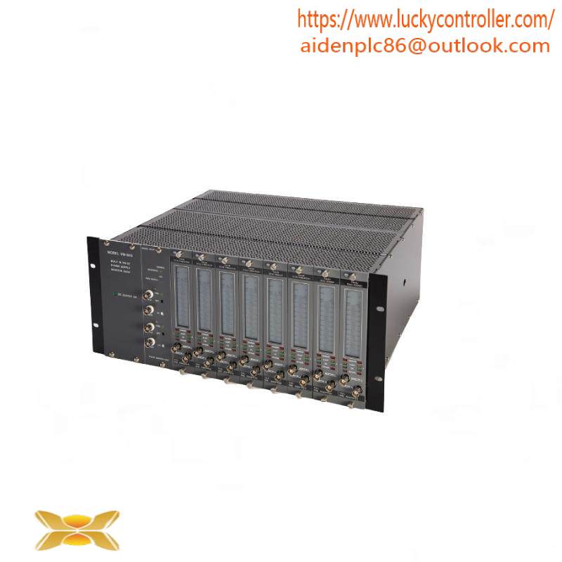 Shinkawa vm-5h3 built in vm-5z power supply monitor rack